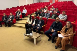 Sakarya Kaynarca'da muhtarlarla sosyal hizmet buluşması