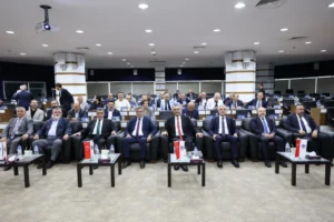 Kayseri Sanayi Odası Başkanı Mehmet Büyüksimitci, üretim ve ihracatın önemini vurguladı.