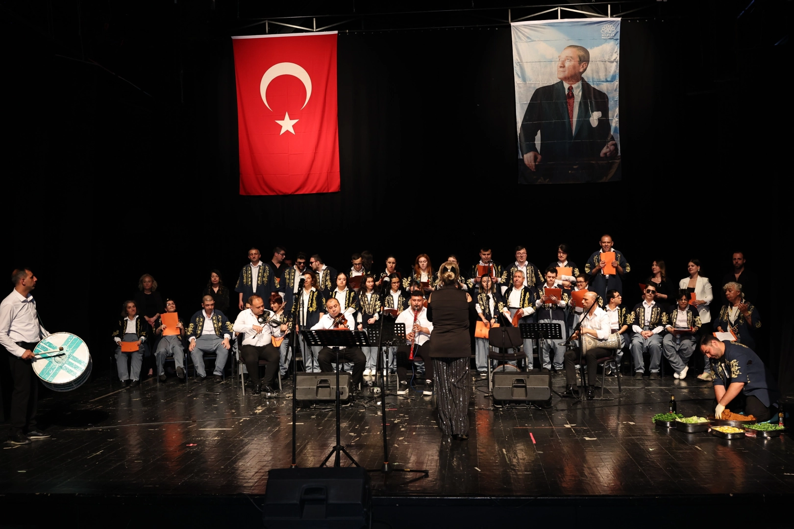 Nilüfer 'Bizim Ev' engelsiz yıl sonu gösterisi