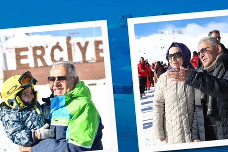 Erciyes Kayak Merkezi'nde 3.3 milyon ziyaretçiyle rekorla kapanan sezon