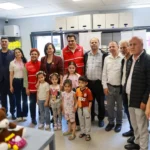 Karabağlar'da Çalıkuşu Mahallesi'nde açılan ikinci sosyal market şubesinin genel görünümü.