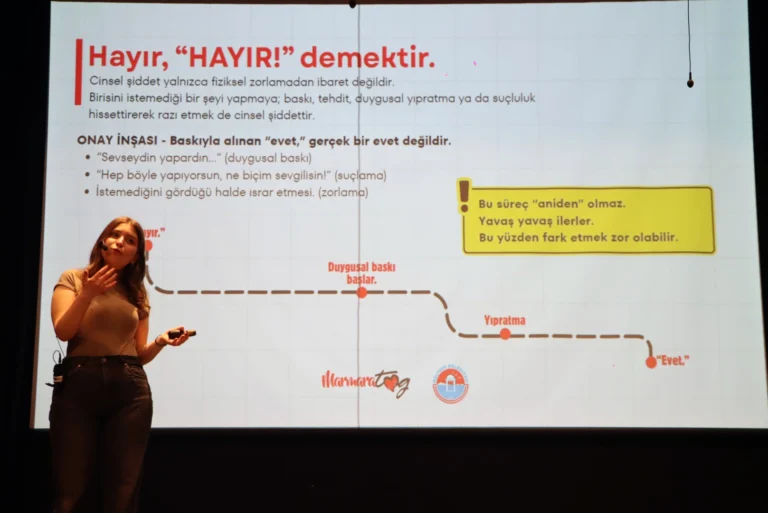 Maltepe'de gençlere yönelik flört şiddeti bilinçlendirme paneli