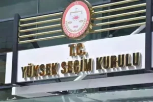 Yüksek Seçim Kurulu (YSK) logosu ve 'Reddedildi' yazısı