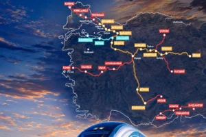 Bursa hızlı tren hattı projesi kapsamında yapılan çalışmalar ve tren