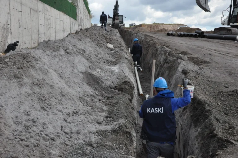 KASKİ Kayseri'de altyapı çalışmalarını gösteren görsel