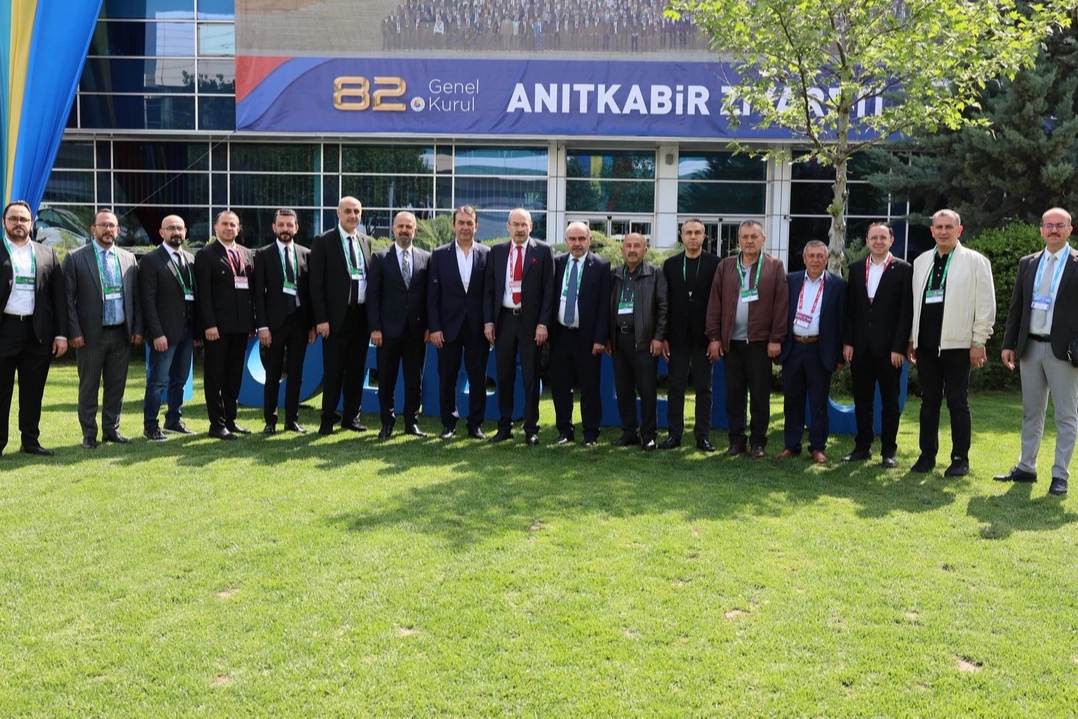 KTO, KAYSO ve KTB yöneticileri TOBB 82. Mali Genel Kurulu'nda bir arada