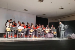 Edirne Keşan'da düzenlenen türkü gecesi