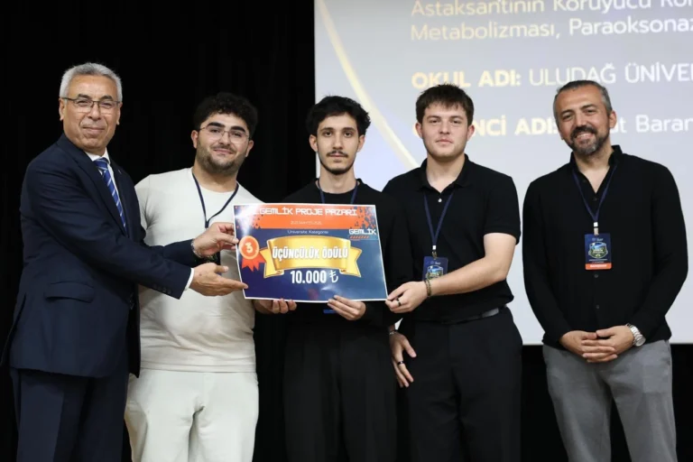 Gemlik Proje Pazarı Yarışması ödül töreni