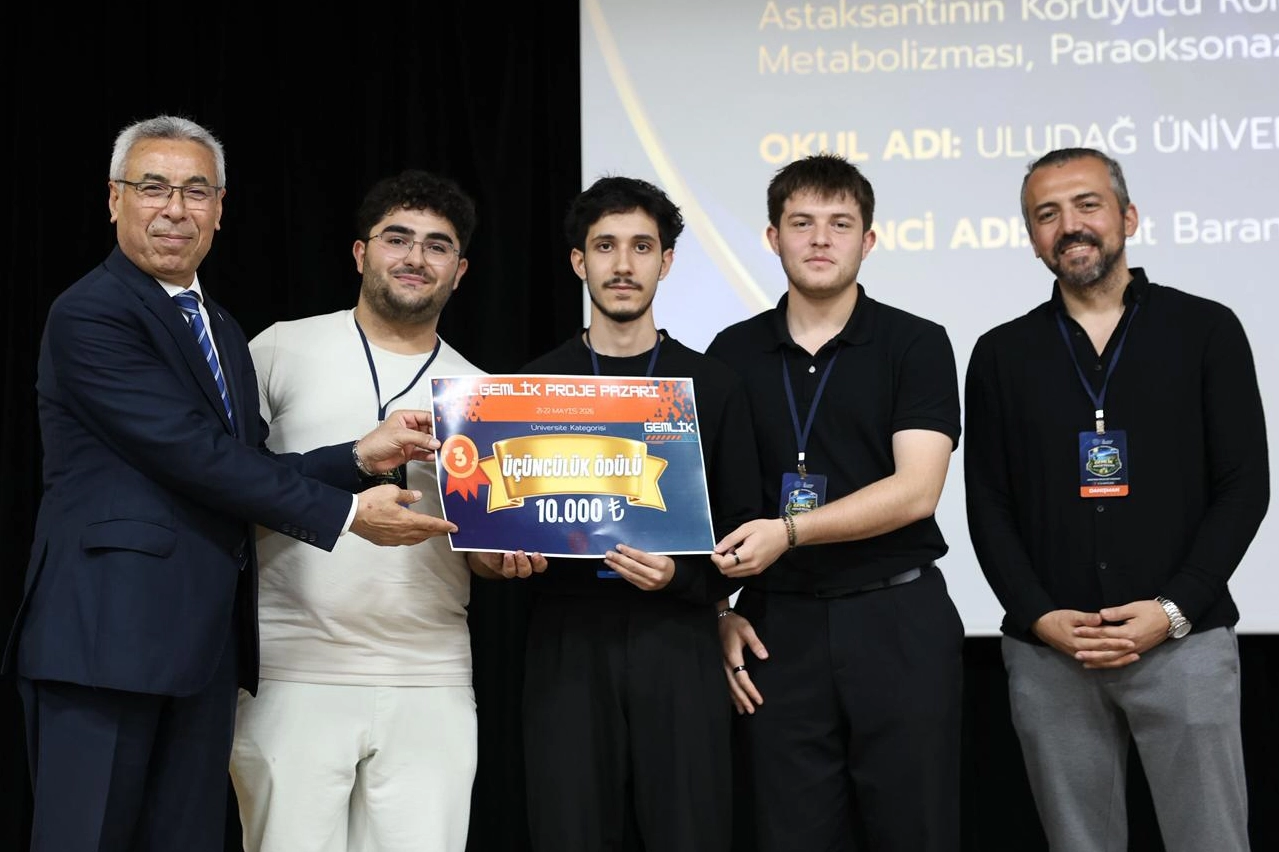 Gemlik Proje Pazarı Yarışması ödül töreni