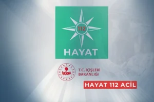 HAYAT 112 ACİL uygulaması ile acil yardım çağrıları artık tek tıkla yapılabiliyor.