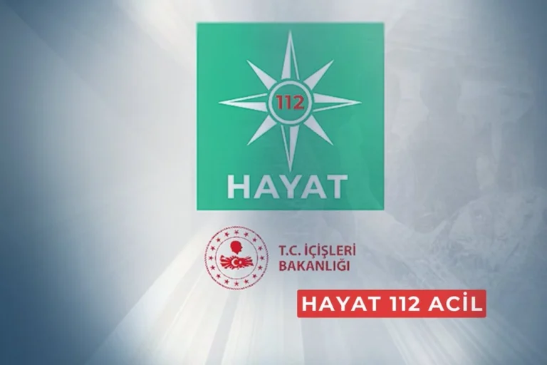 HAYAT 112 ACİL uygulaması ile acil yardım çağrıları artık tek tıkla yapılabiliyor.