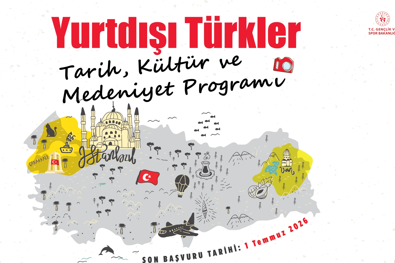 YTB Tarih Kültür Medeniyet Programı kapsamında yurt dışından gelen gençlerin Türkiye'yi keşfetmesi