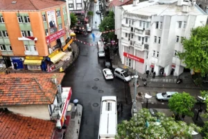 Darıca'da yenilenen Karaaslan ve Hamamkuyu caddelerinden görünüm