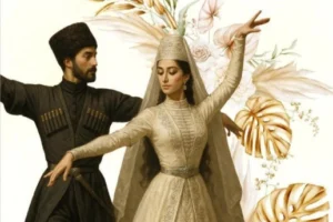 Kahramanmaraş'ta düzenlenen Kafkas kültür gecesi gösterisi