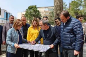 Gaziantep Fevzi Çakmak ve Kemal Köker Caddeleri'nde trafik düzenleme çalışmaları