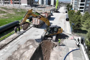 Ankara'da Sincan ve Etimesgut ilçelerine kesintisiz su sağlanması için yeni içme suyu hattı projesi