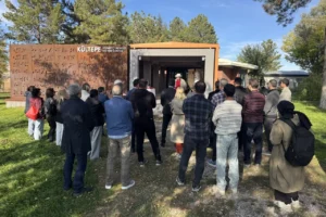 Kültepe Kaniş-Karum Ören Yeri'nde bayram tatilinde yoğun ziyaretçi ilgisi
