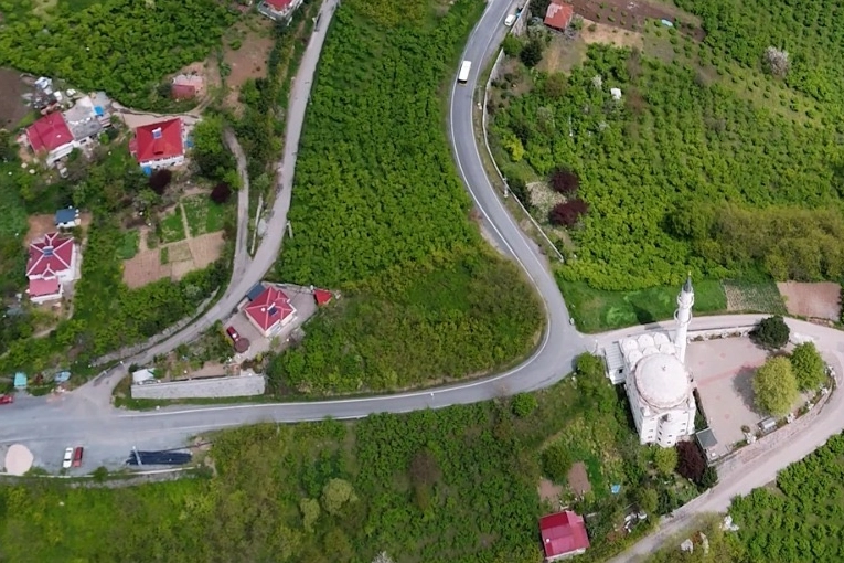 Trabzon Akyazı'da içme suyu altyapısını güçlendiren yeni terfi hattı inşaatı
