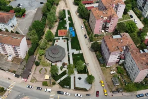 Sakarya Ferizli'de tamamlanan Atatürk Parkı yeni sosyal yaşam alanı