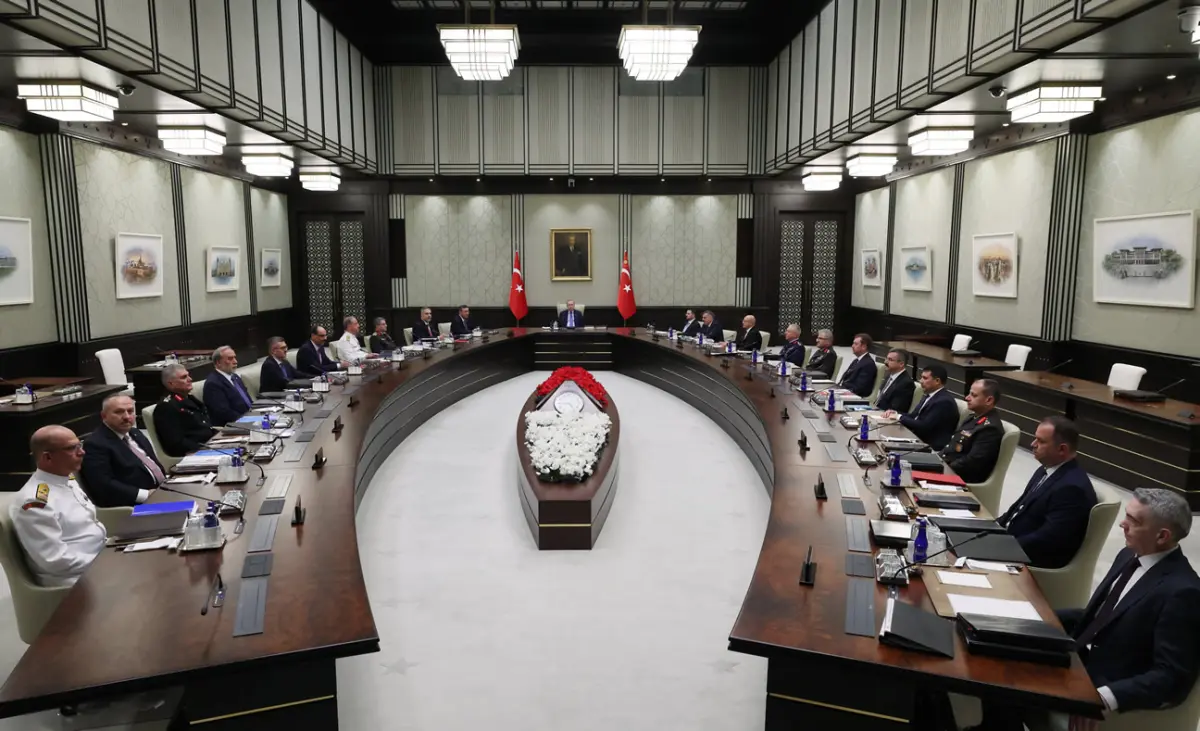Milli Güvenlik Kurulu toplantısı sonrası terörle mücadele ve bölgesel istikrar mesajları verildi.