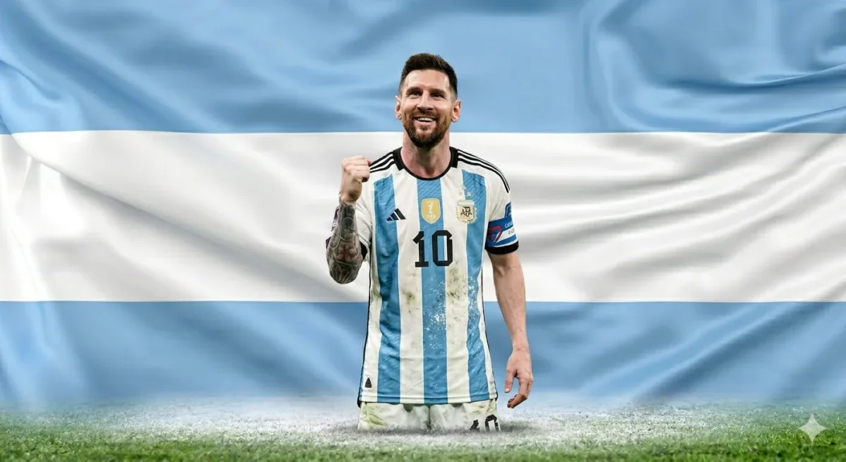 Lionel Messi'nin Dünya Kupası'nda attığı golle rekor kırdığı an