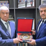 Özbekistan Milli Haber Ajansı ve TDGF temsilcileri iş birliği görüşmesinde