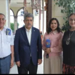 Türkiye'nin Özbekistan İletişim Müşaviri Mehmet Yüce, medya temsilcileriyle bir araya geldi.