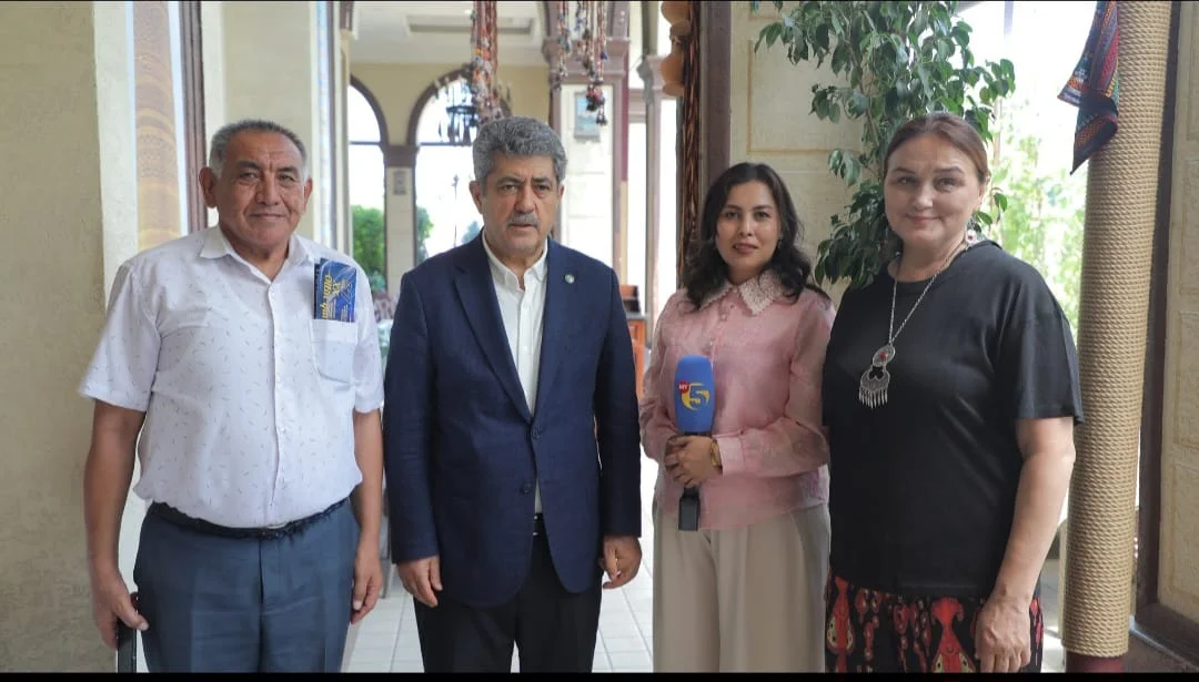 Türkiye'nin Özbekistan İletişim Müşaviri Mehmet Yüce, medya temsilcileriyle bir araya geldi.