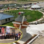 Kağılcık Ekolojik Teke Obası açılış töreni ve tesislerden görüntüler.