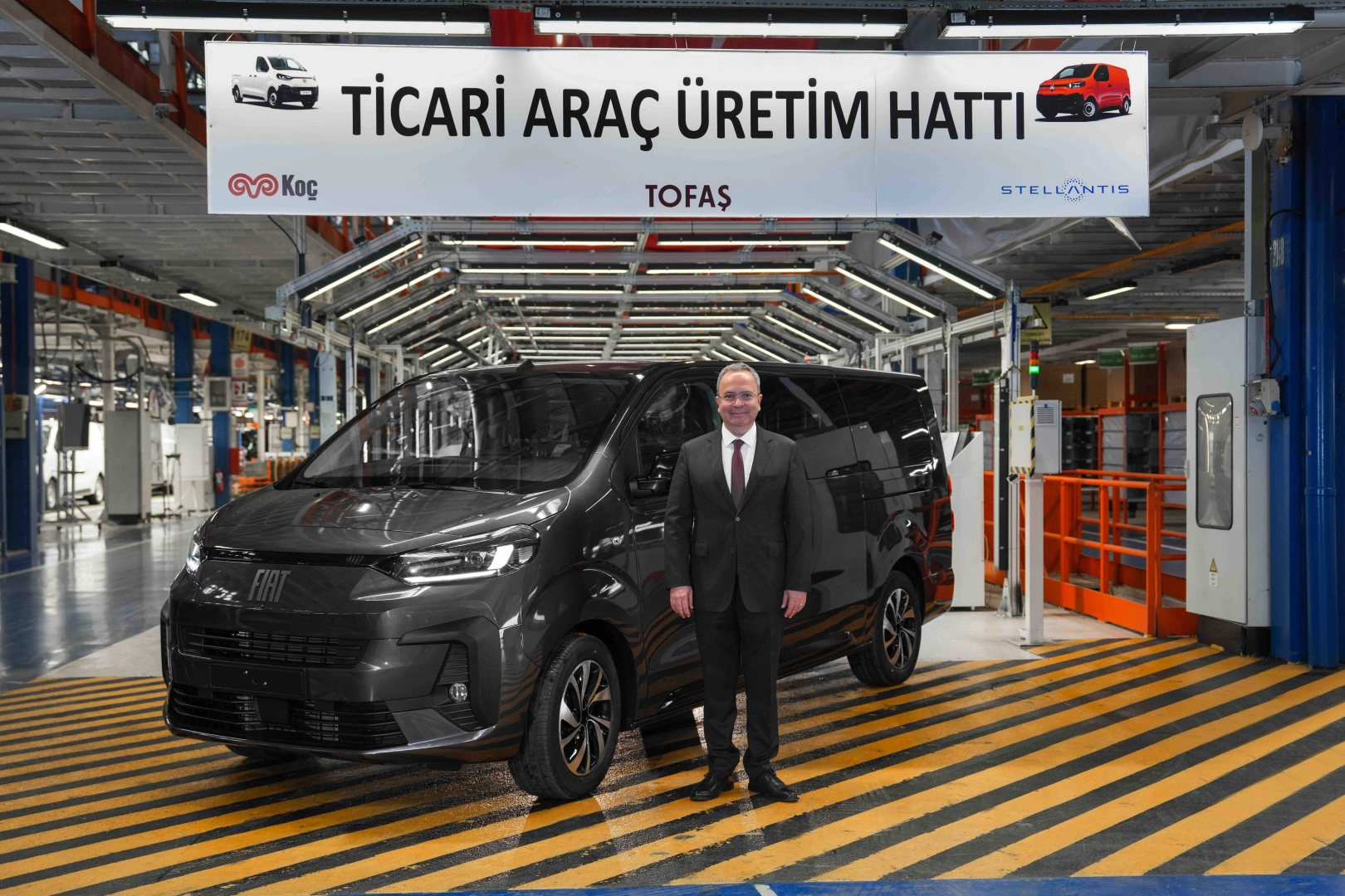 FIAT Doblo 2026 modelinin Bursa'daki Tofaş fabrikasında üretimine başlanacağı haberi