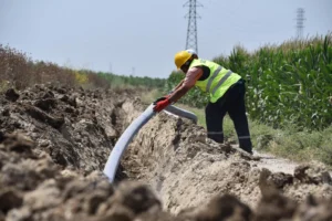 Tarsus'ta MESKİ tarafından yenilenen içme suyu hattı