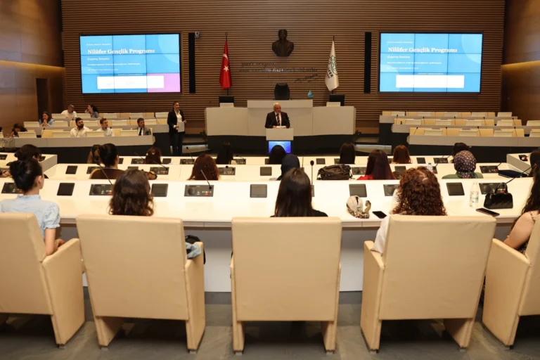 Nilüfer Gençlik Programı Sertifika Töreni ve Genç Katılımcılar