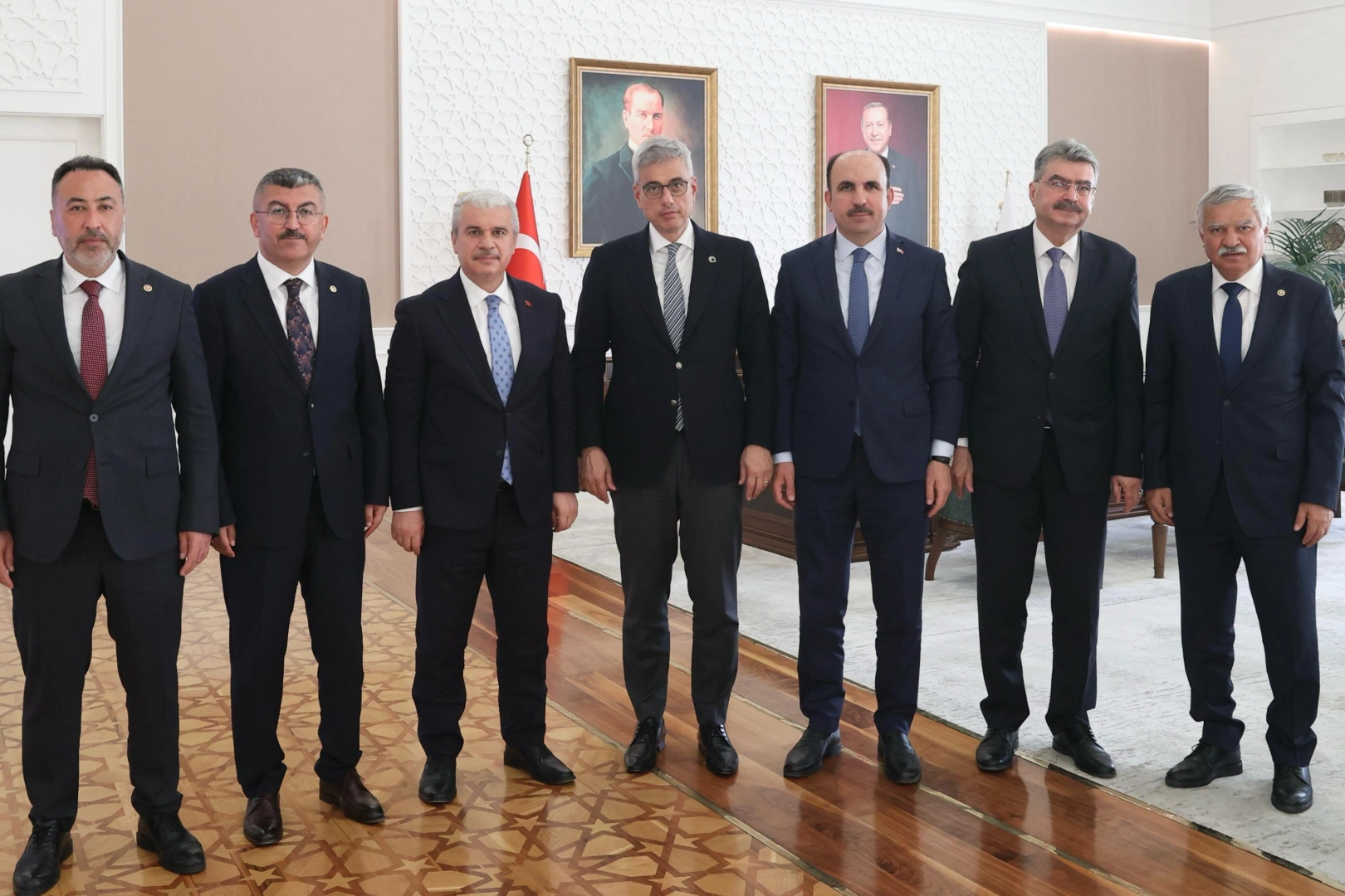 Konya heyeti Ankara'da Sağlık Bakanı ve diğer önemli isimleri ziyaret etti.