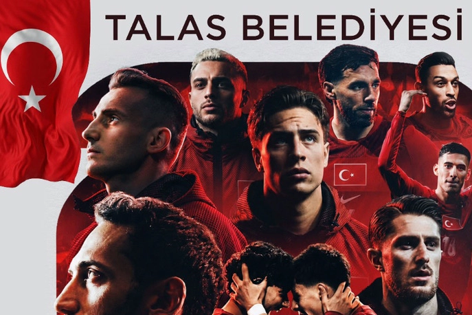 Talas'ta Milli Takım Maçı İçin Düzenlenen Etkinlik