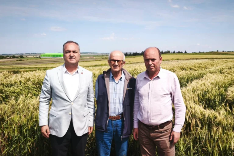 Edirne İpsala'da çiftçiler TMO'nun hububat taban fiyatlarına tepki gösteriyor.