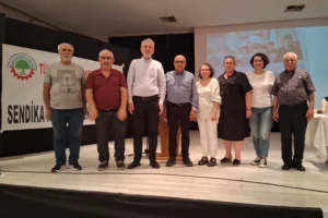 Tüm Emeklilerin Sendikası Keşan Şubesi'nin ilk genel kurulunda Ahmet Erkan başkan seçildi.