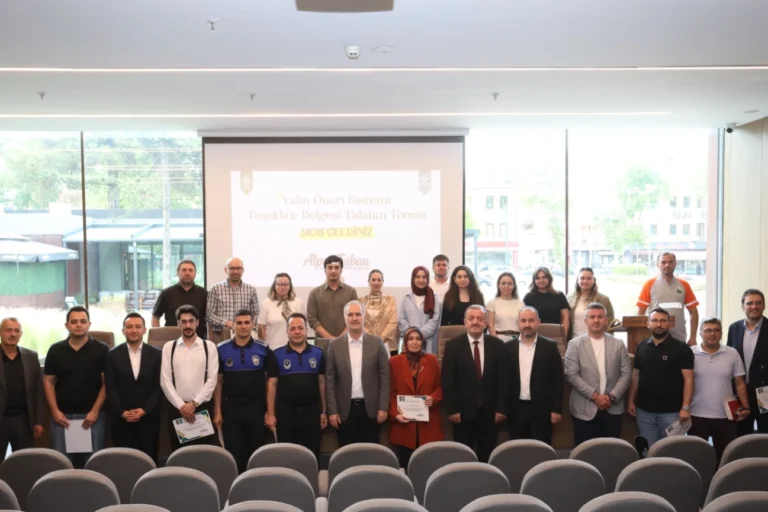 İnegöl Belediyesi'nde Kaizen Sistemiyle Başarı ve Personel Ödüllendirme Töreni