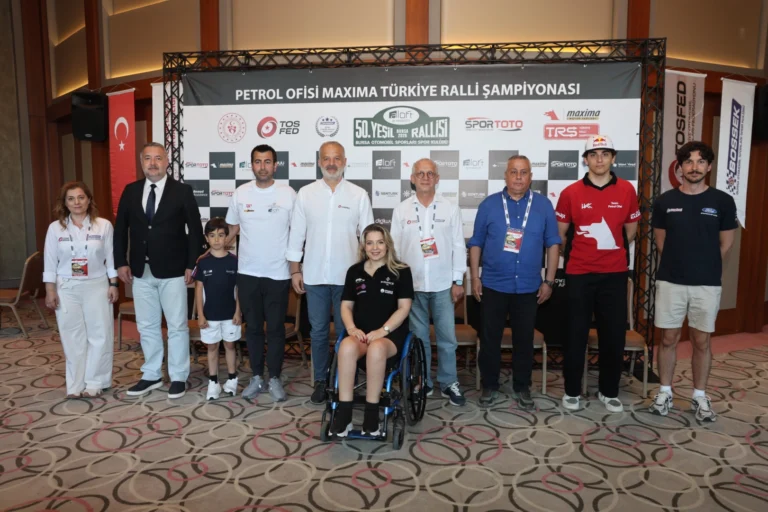 50. Yeşil Bursa Rallisi'nin başlangıç seremonisi ve yarış alanından görseller