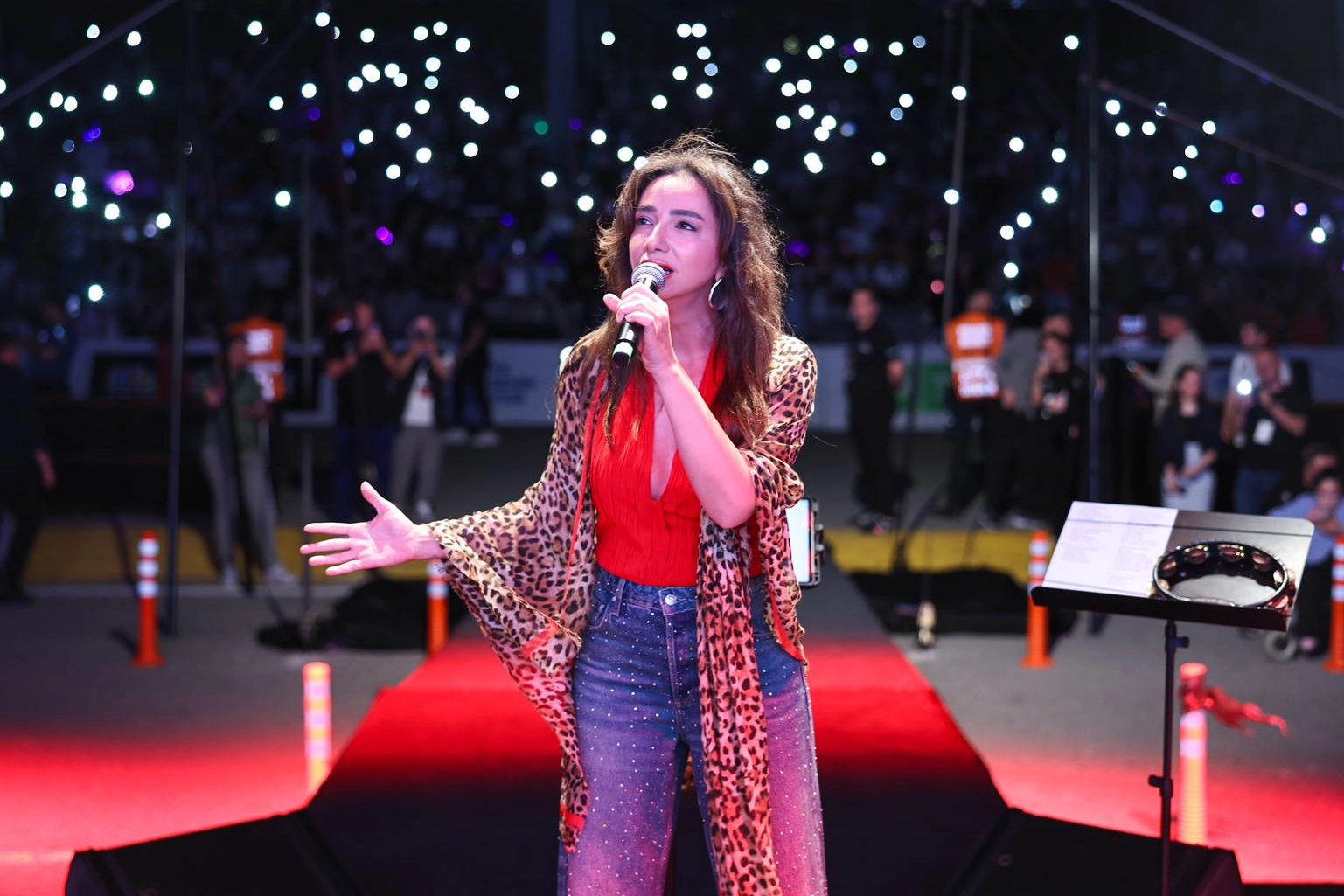 Sakarya'da UEC MTB Eliminatör Avrupa Şampiyonası sonrası Öykü Gürman konseri