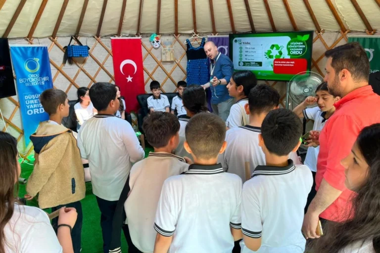 Ordu Büyükşehir Belediyesi'nin Sıfır Atık Festivali'ndeki çevreye duyarlı projeleri