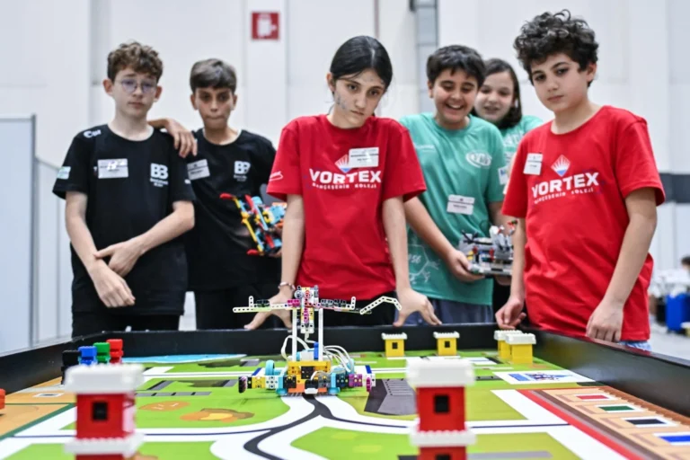 Dünya Robot Olimpiyatı Türkiye Finali'nde geleceğin mucitleri projelerini sergiledi.