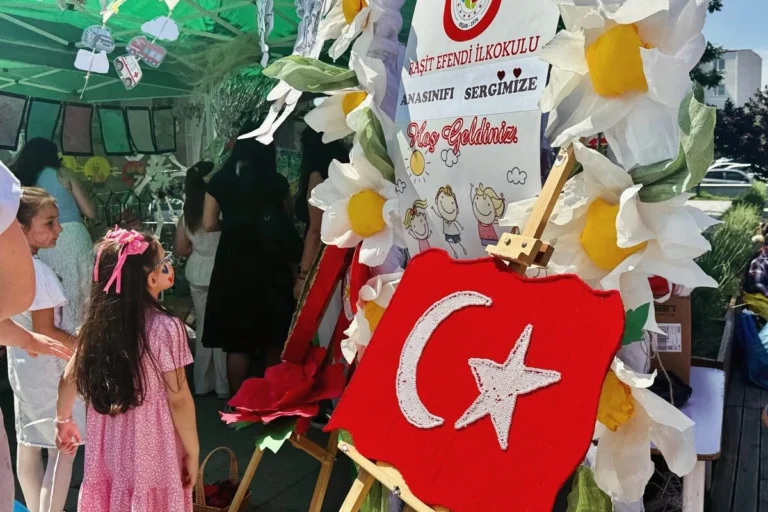 Keşan Kent Müzesi'nde okul öncesi farkındalık haftası kapsamında düzenlenen şenlikten bir kare.