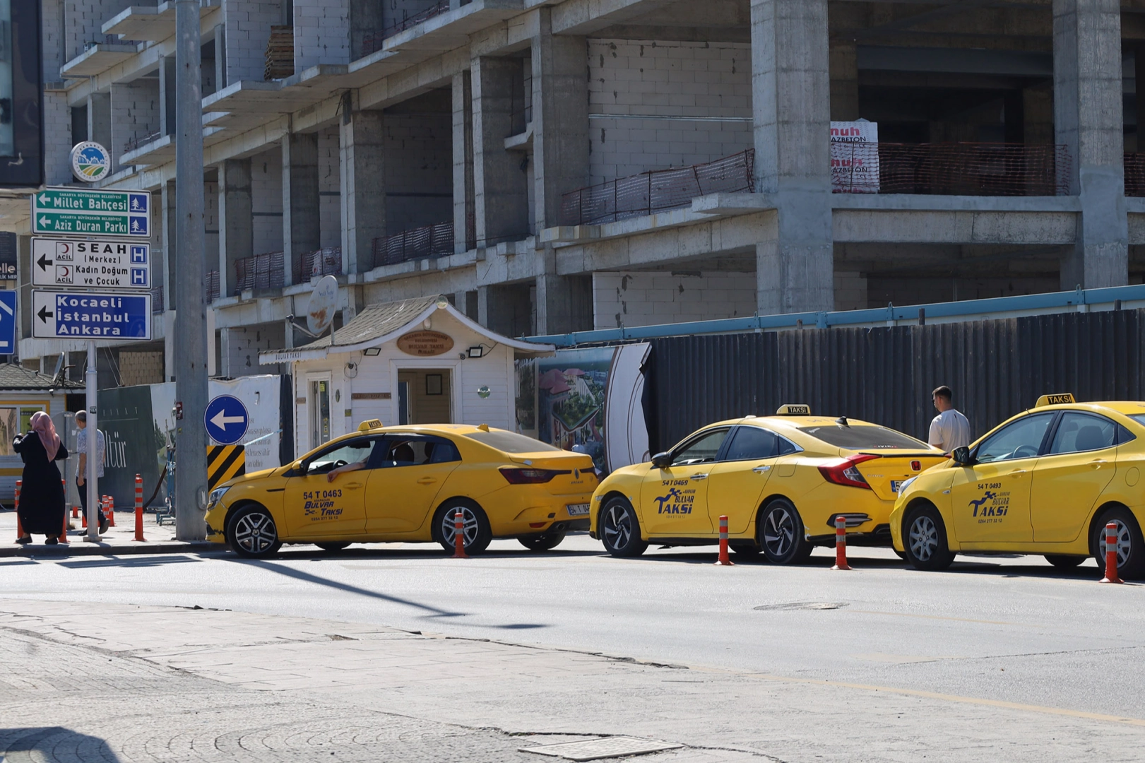 Sakarya Ulaşım Portalı'na entegre edilen taksi durakları
