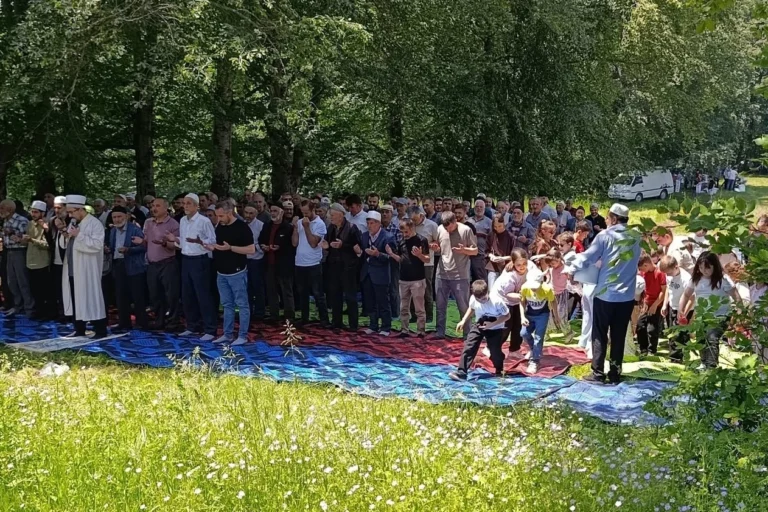 Bilecik Güde Köyü'nde düzenlenen yağmur ve şükür duası etkinliği