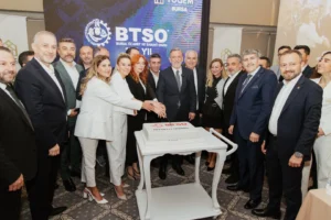 BTSO Başkanı İbrahim Burkay, gayrimenkul sektörünün medeniyet inşasındaki rolünü vurguladı.