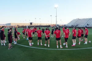 A Milli Futbol Takımı, 2026 Dünya Kupası'nda Avustralya ile oynayacağı maçın hazırlıklarını sürdürüyor.
