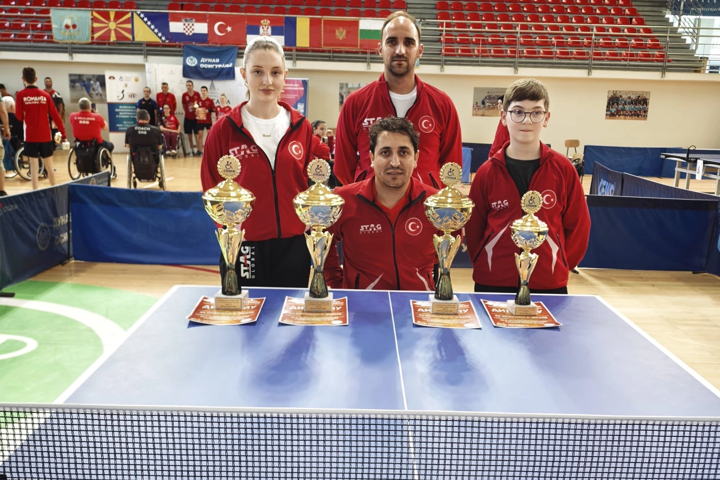Karataylı milli sporcu Tahir Efe Şahin Balkan Şampiyonu unvanını kazanıyor.