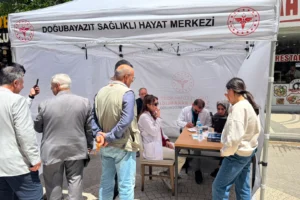 Doğubayazıt İlçe Sağlık Müdürlüğü'nden sağlıklı yaşam taraması