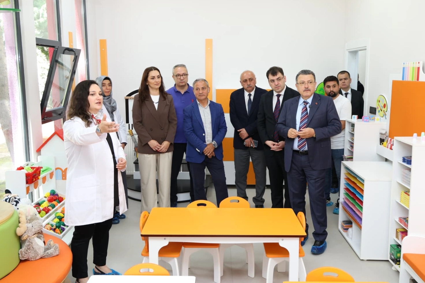 Trabzon Bizim Çocuk Yaşam Merkezi'nin açılışına dair görsel
