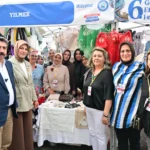 Bursa Yıldırım El Emekleri Festivali'nde kadınların ürettiği ürünler sergileniyor